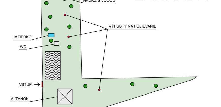 Chata s prekrásnou záhradou v extraviláne obce Svinica